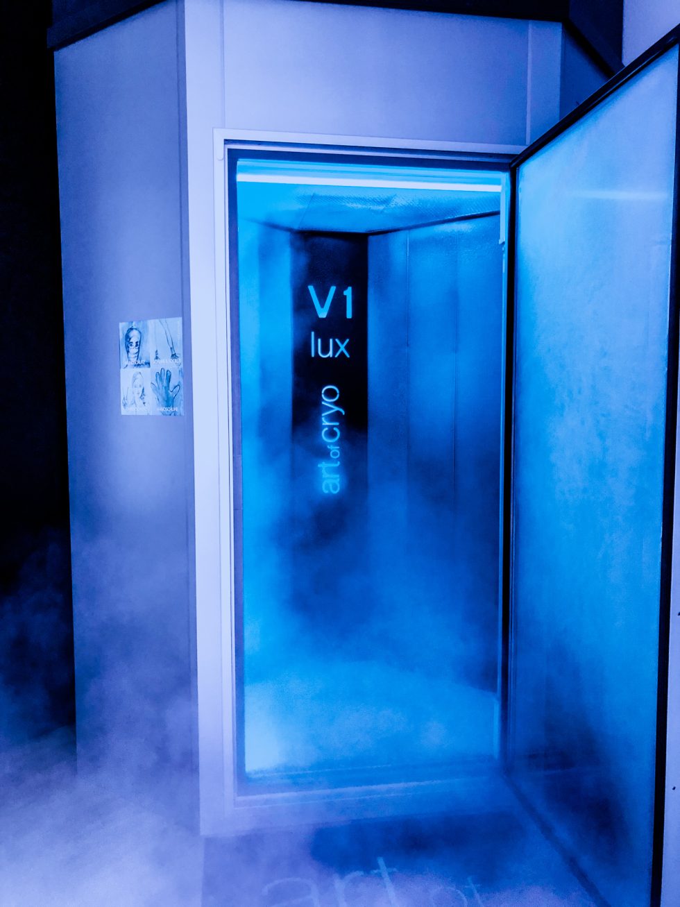 Cryotherapy Chamber Thal Sankt Gallen Art of Cryo