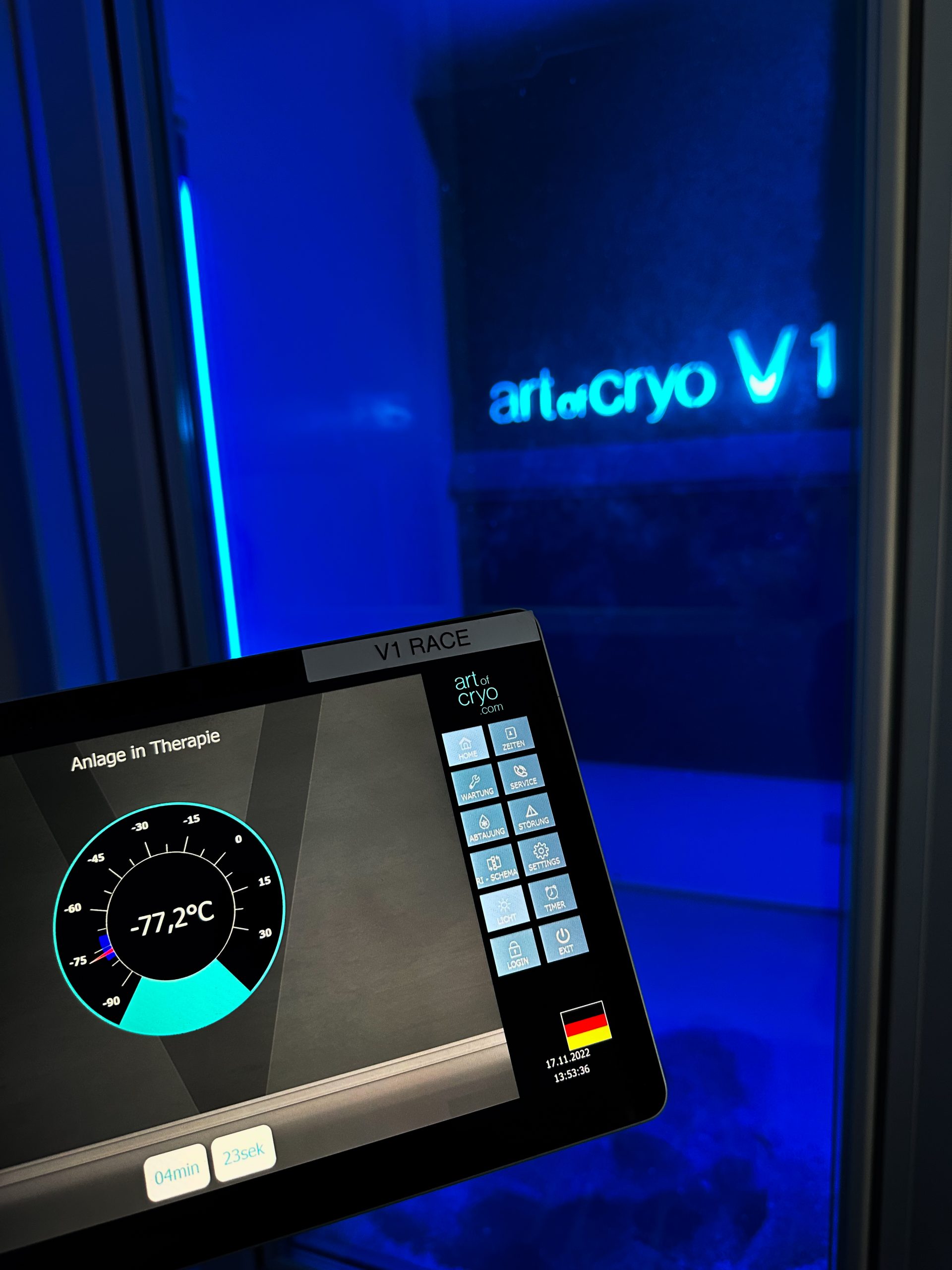 Cryo chamber Graz Cool Spa Real cryotherapy