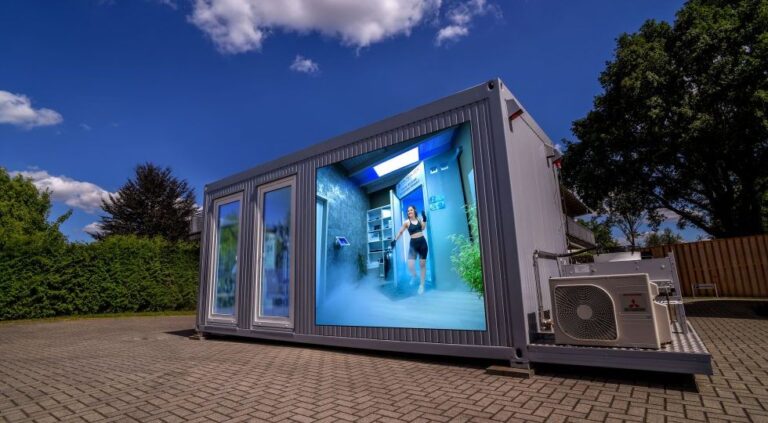 Mobile elektrische Kältekammer